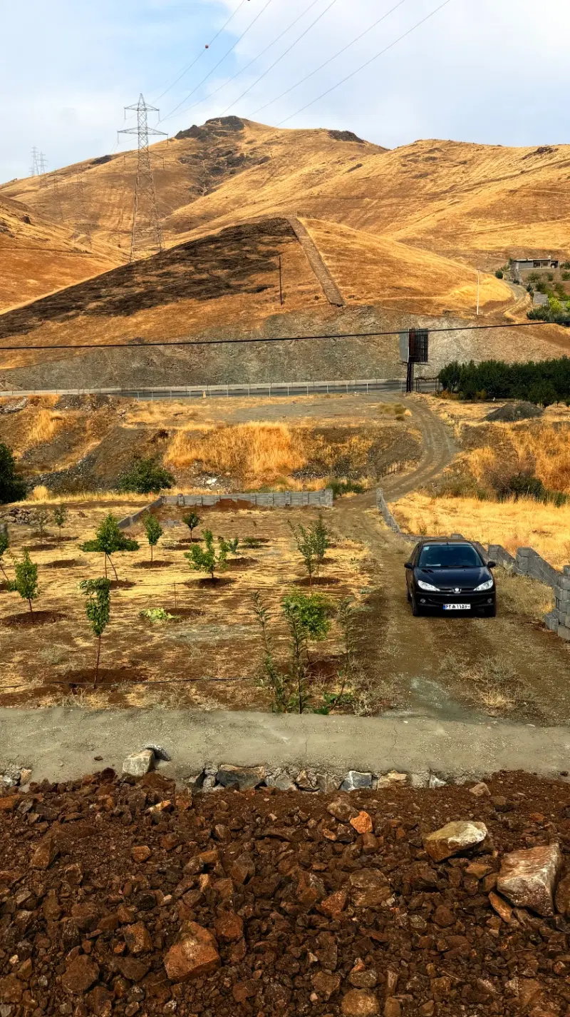 ۱،۵۰۰ متر باغ اتوبان برازان