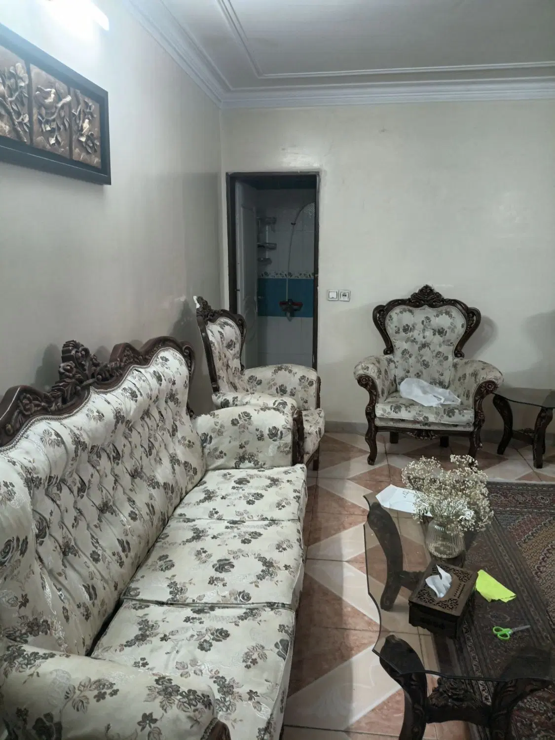 ۷۴ متر ۲ خواب فول قیمت با پارکینگ زمزم طاهری