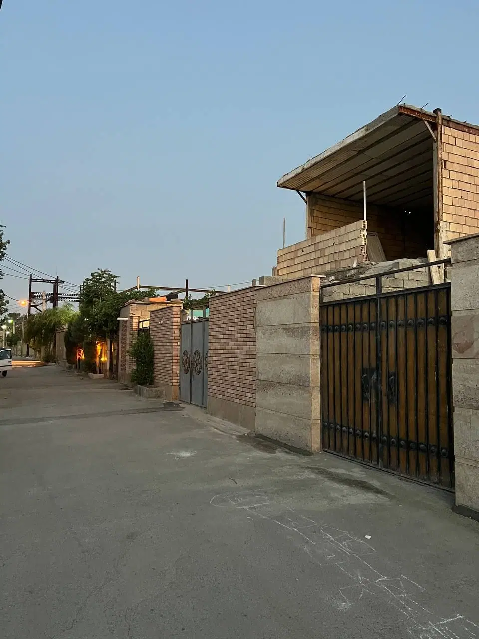 چهاردیواری ۸۲ متر راشته
