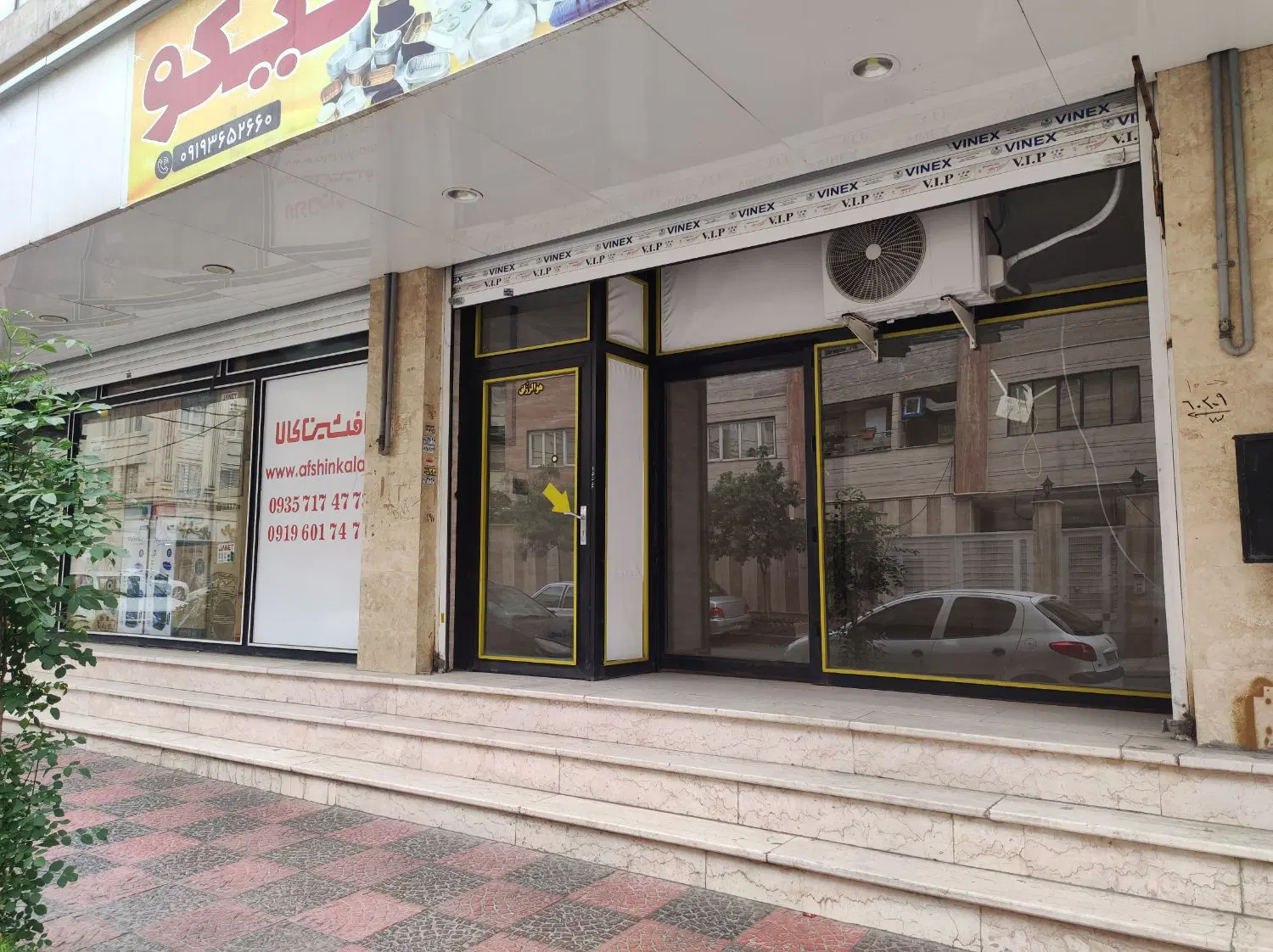 ۴۰ متر مغازه تجاری حافظ شمالی