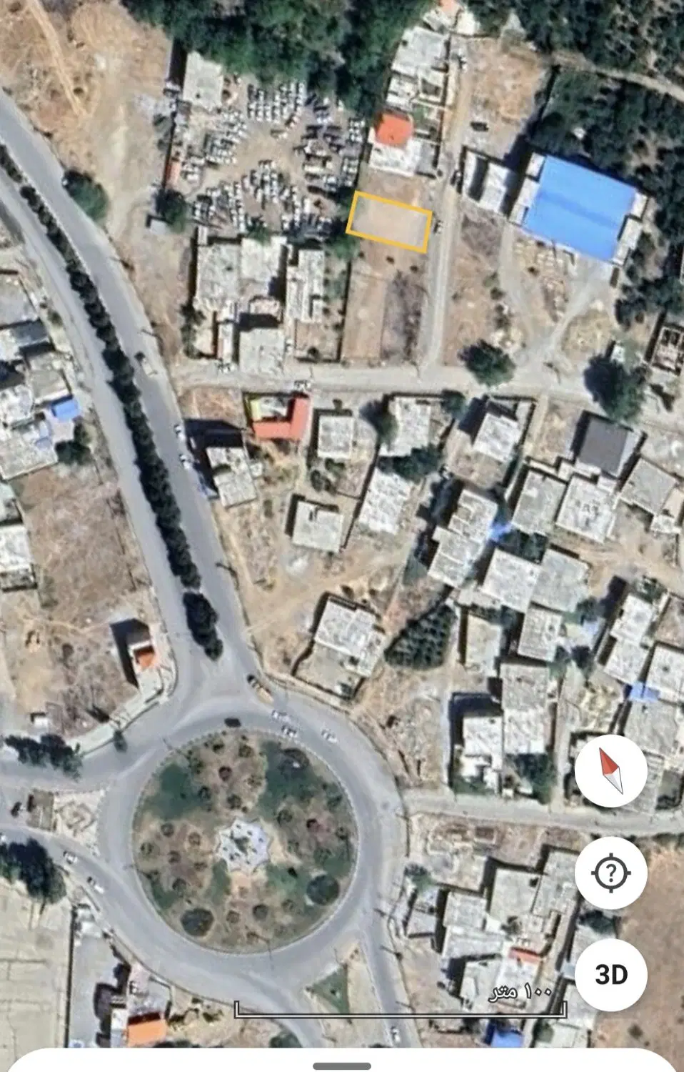 زمین باپروانه ساخت