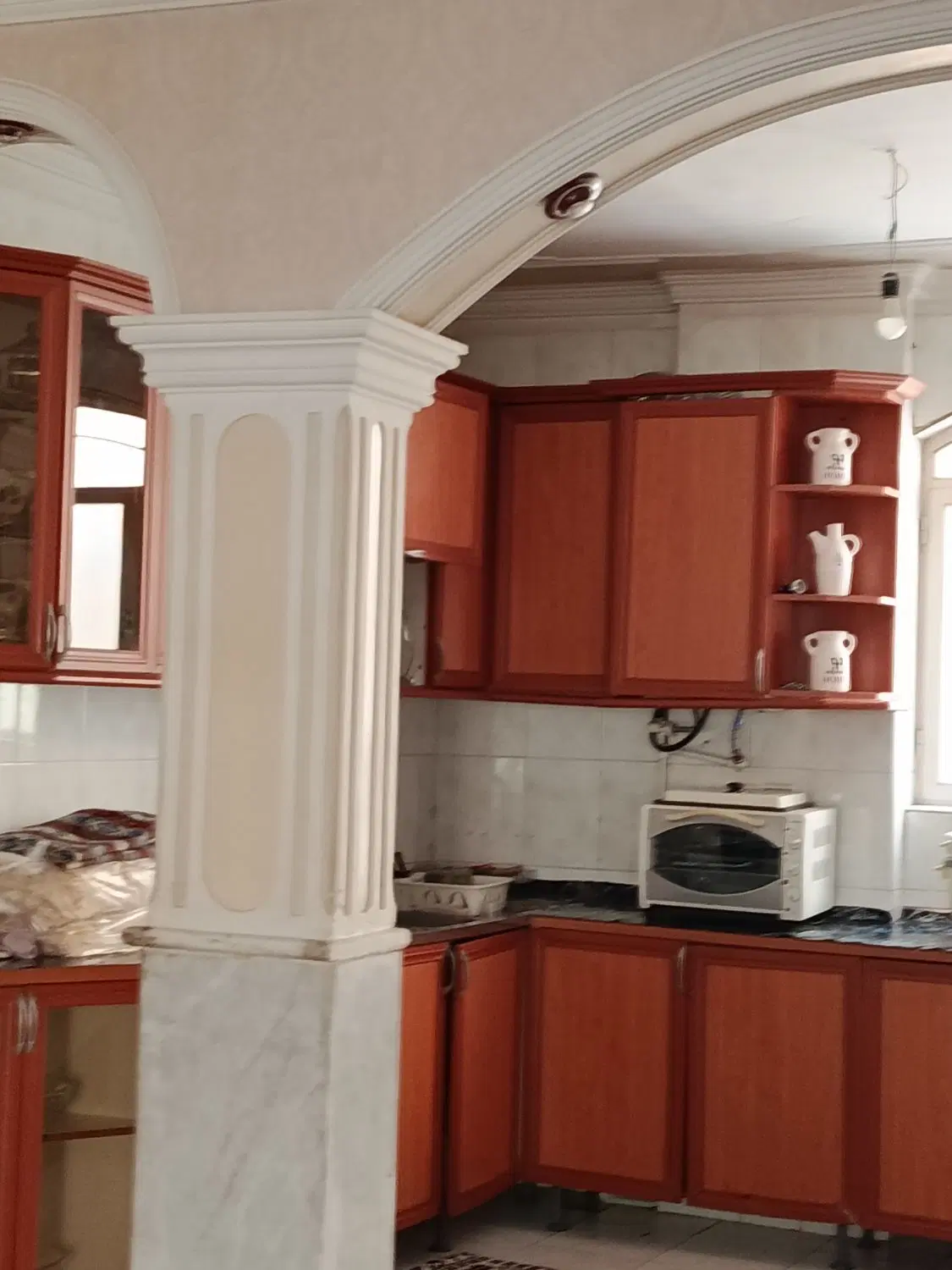 حیاط دل باز خوش نقشه