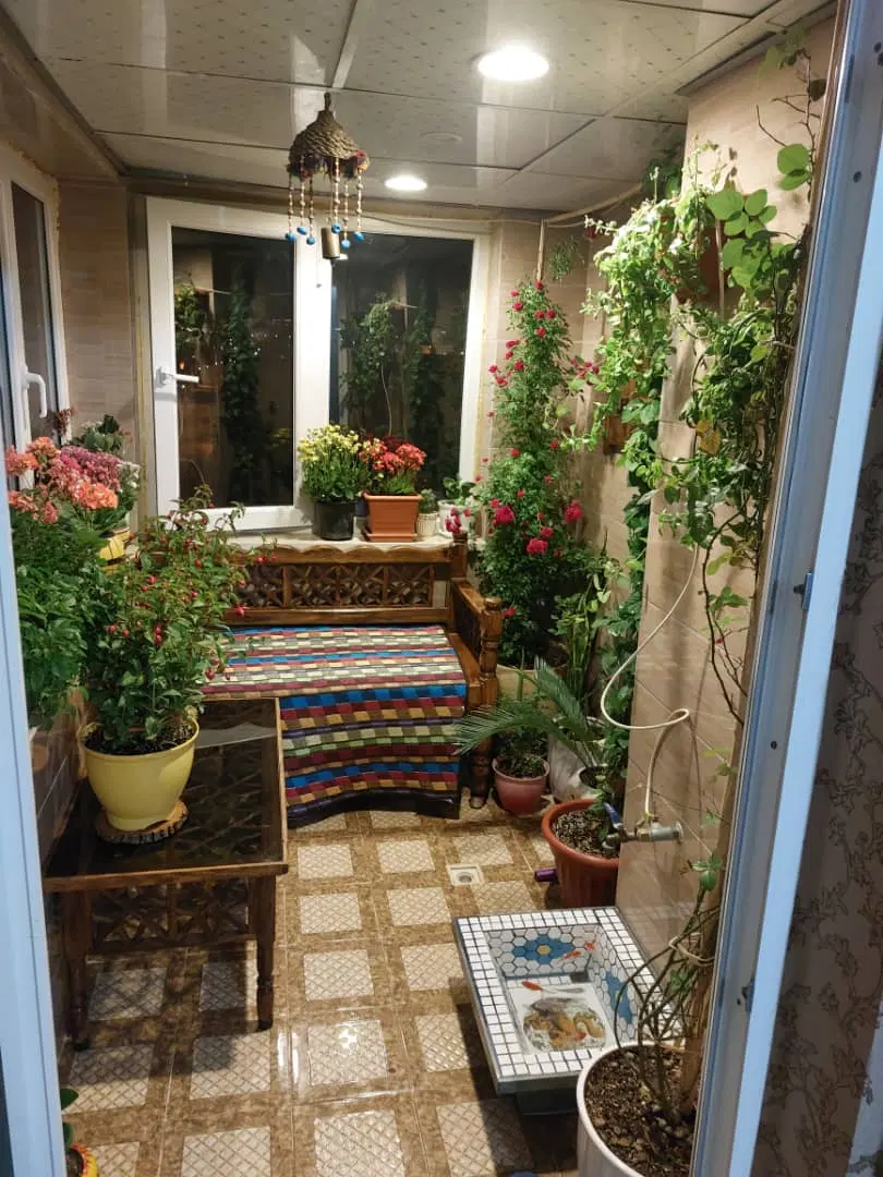 ۸۰متر_ دوخوابه_۱۵ متر حیاط خلوت _فاز ۴شمال