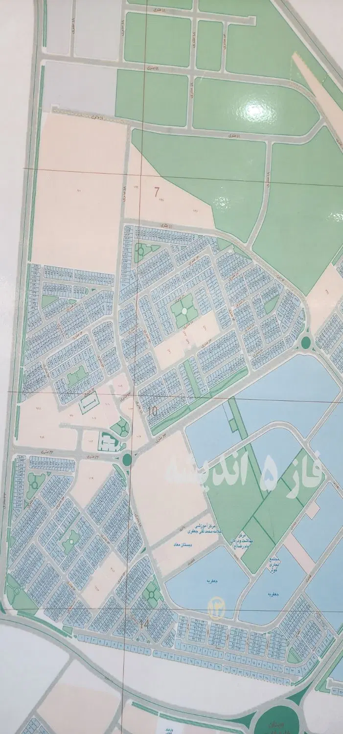 ۲۰۱ متر زمین ۲ کله فاز ۵ اندیشه پیشرویدار