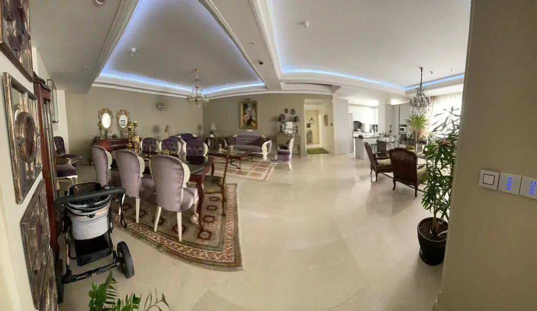 آپارتمان ۱۸۰ متر ۴ خوابه دو پارکینگ