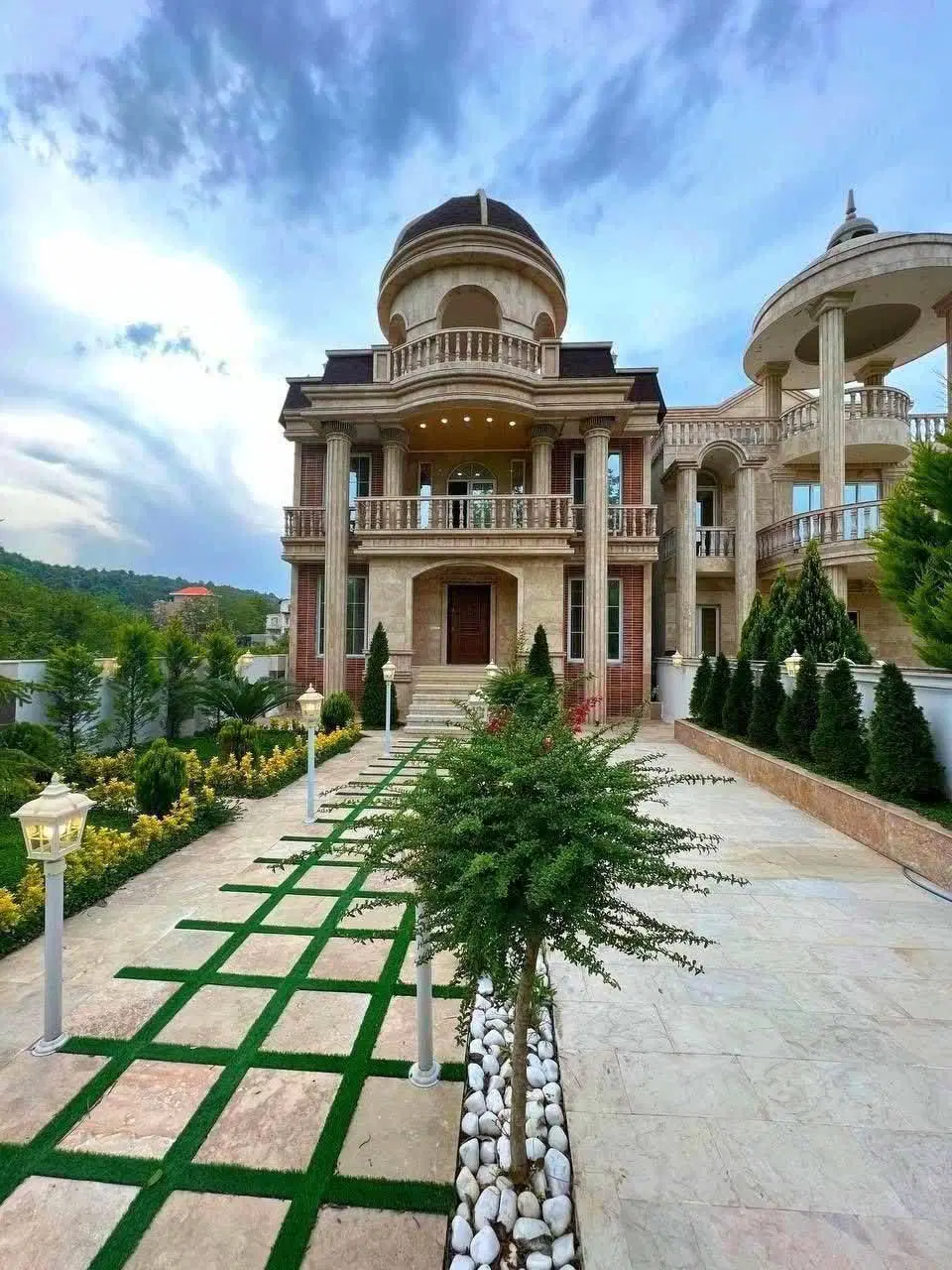 کاخ ویلای لاکچری۵۰۰متری_نور