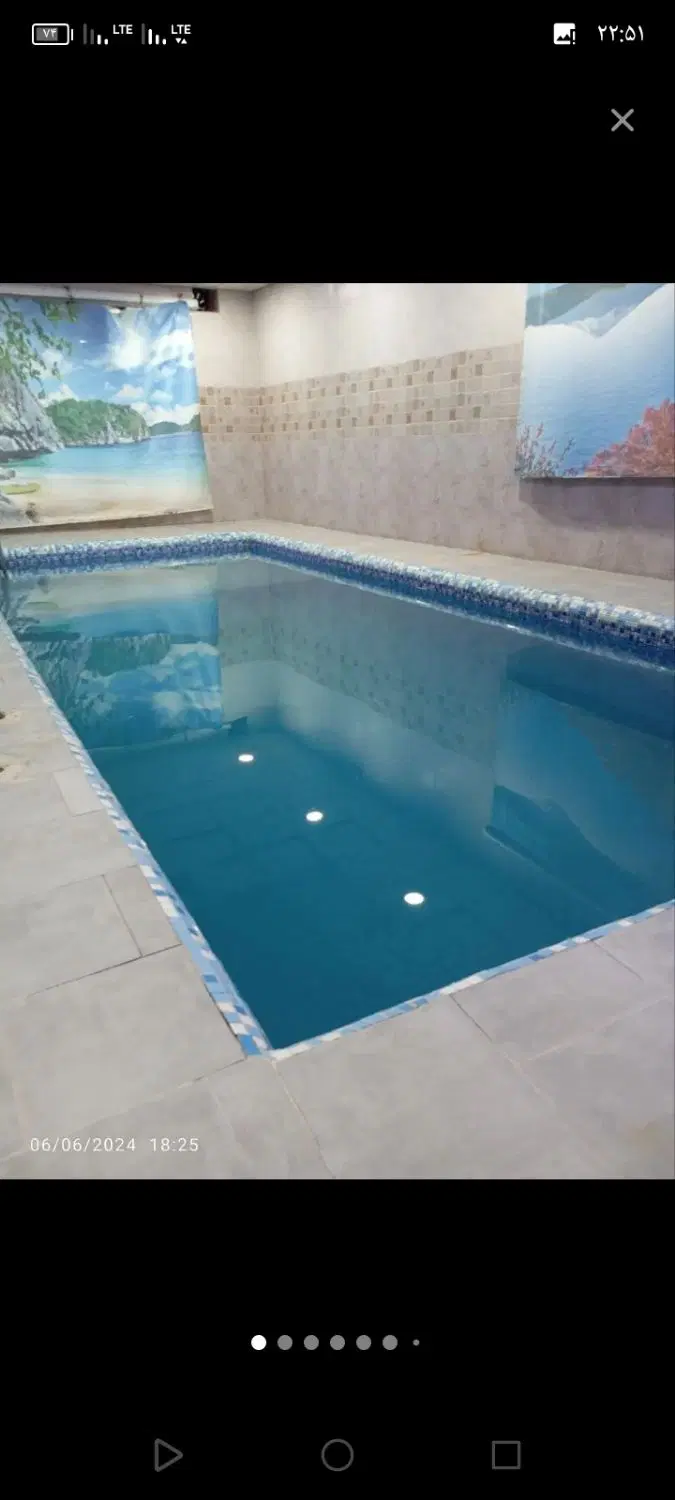 باغ ویلا استخر اب گرم