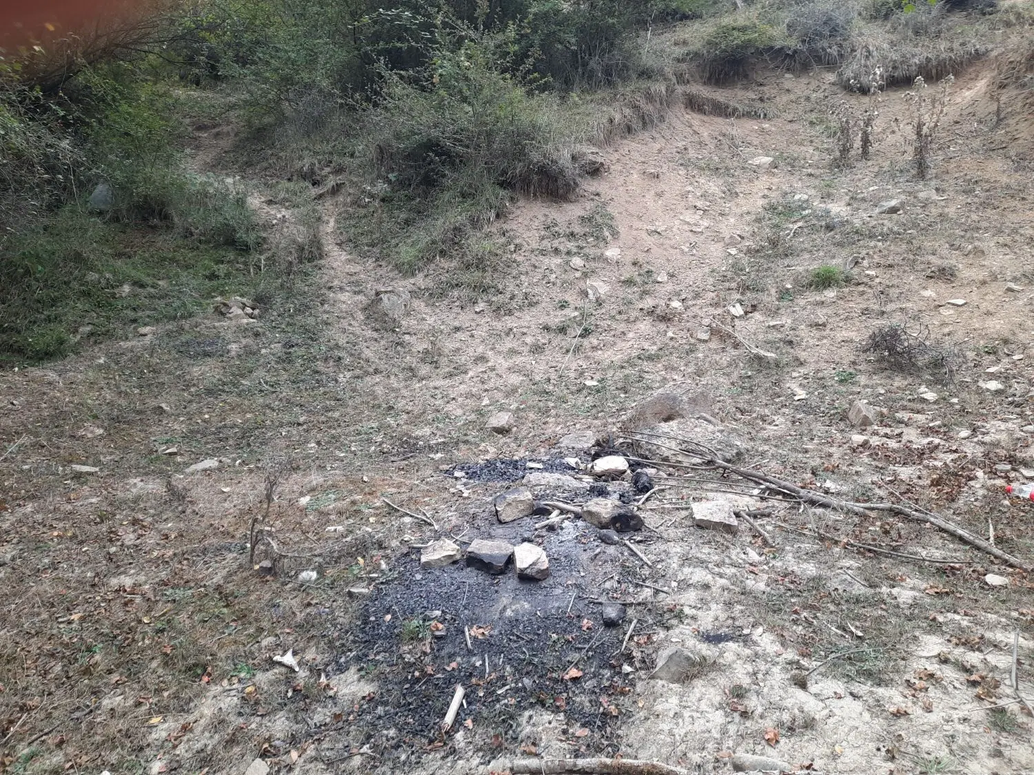 زمین زیارت سرنبش انتهای گاوخسه