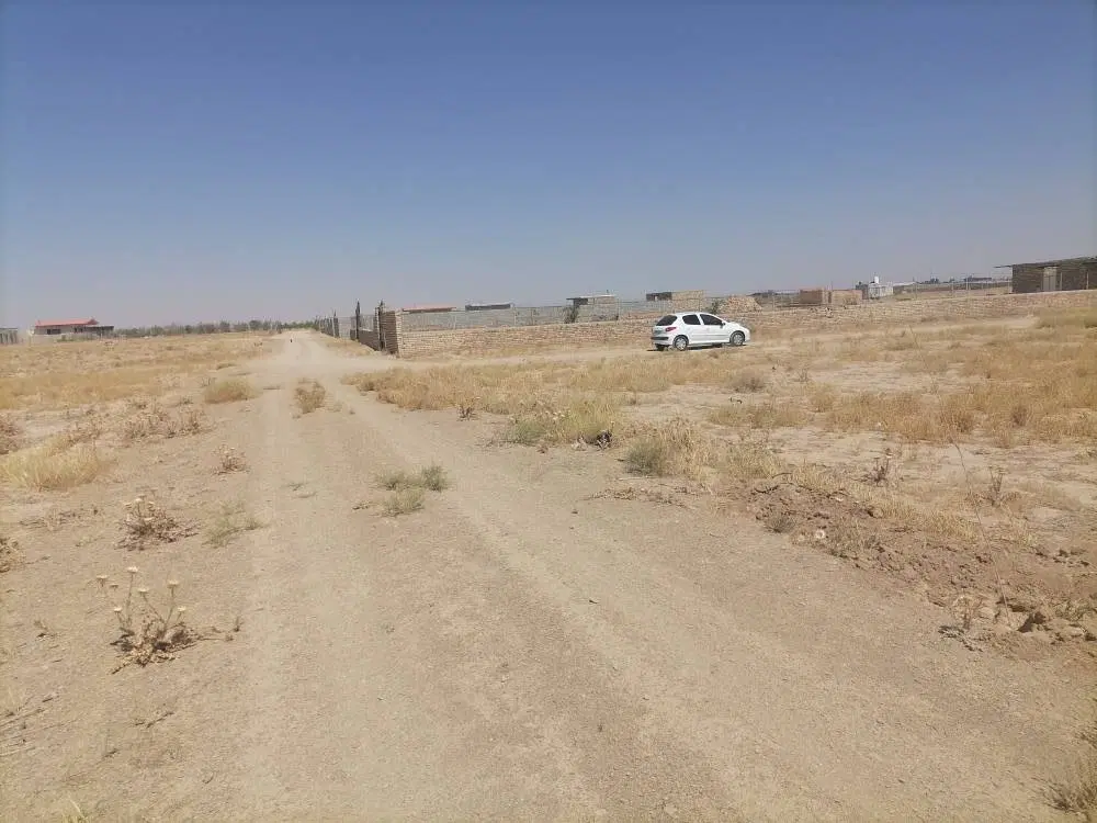 1100متر زمین قبل از روستای محمدیه
