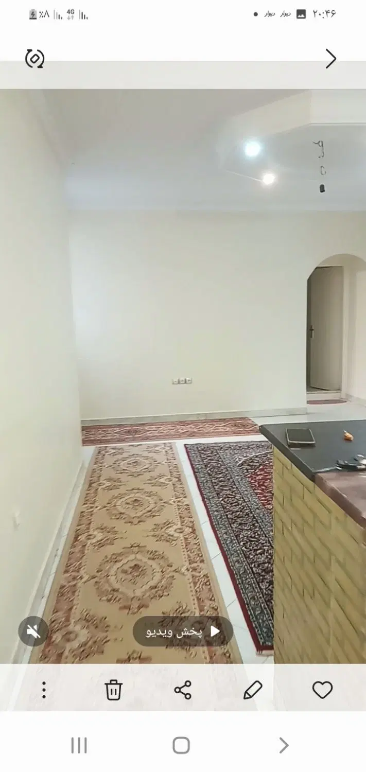 اجاره واحد مسکونی ۵۲متر طبقه دوم
