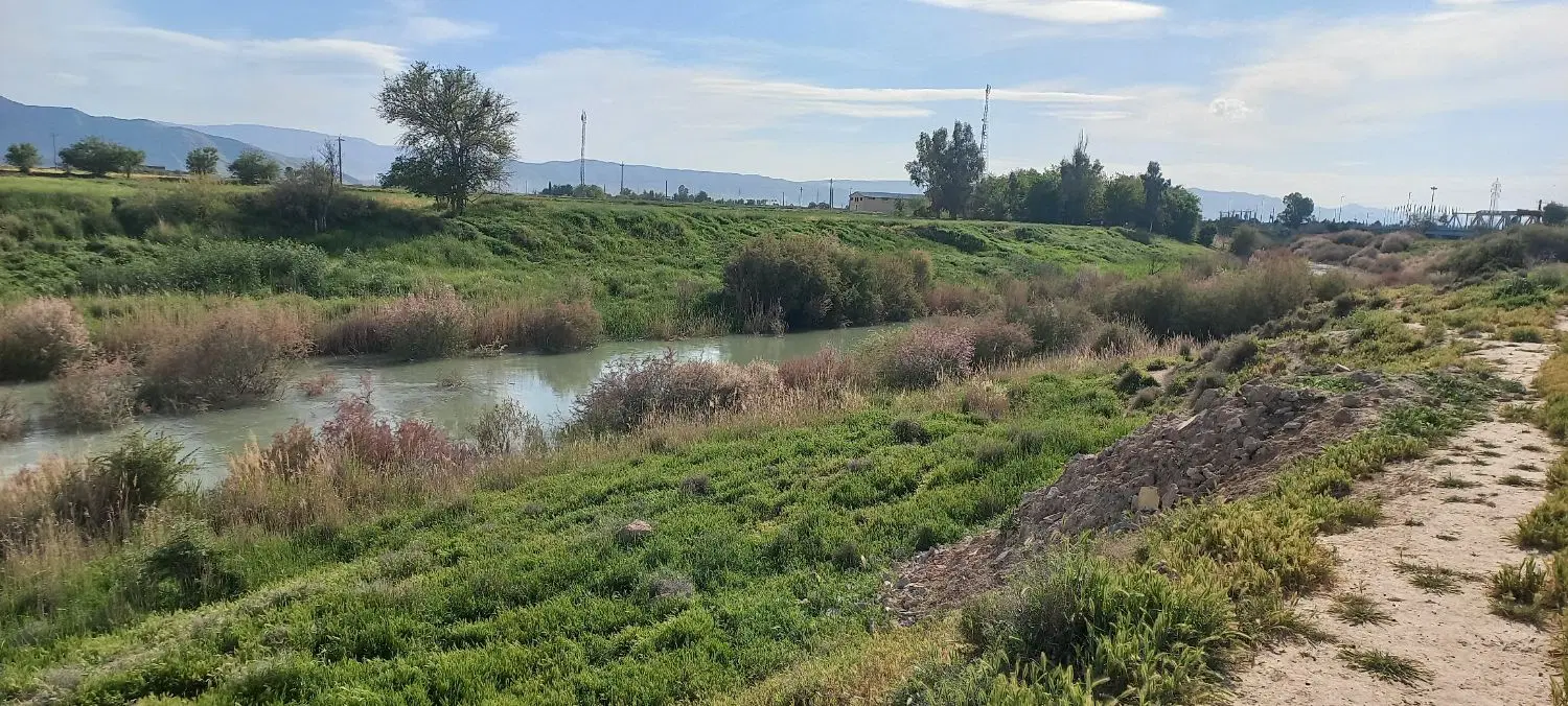 فروش باغ کنار رودخانه باامکانات کامل و سوله ۵۰۰متر