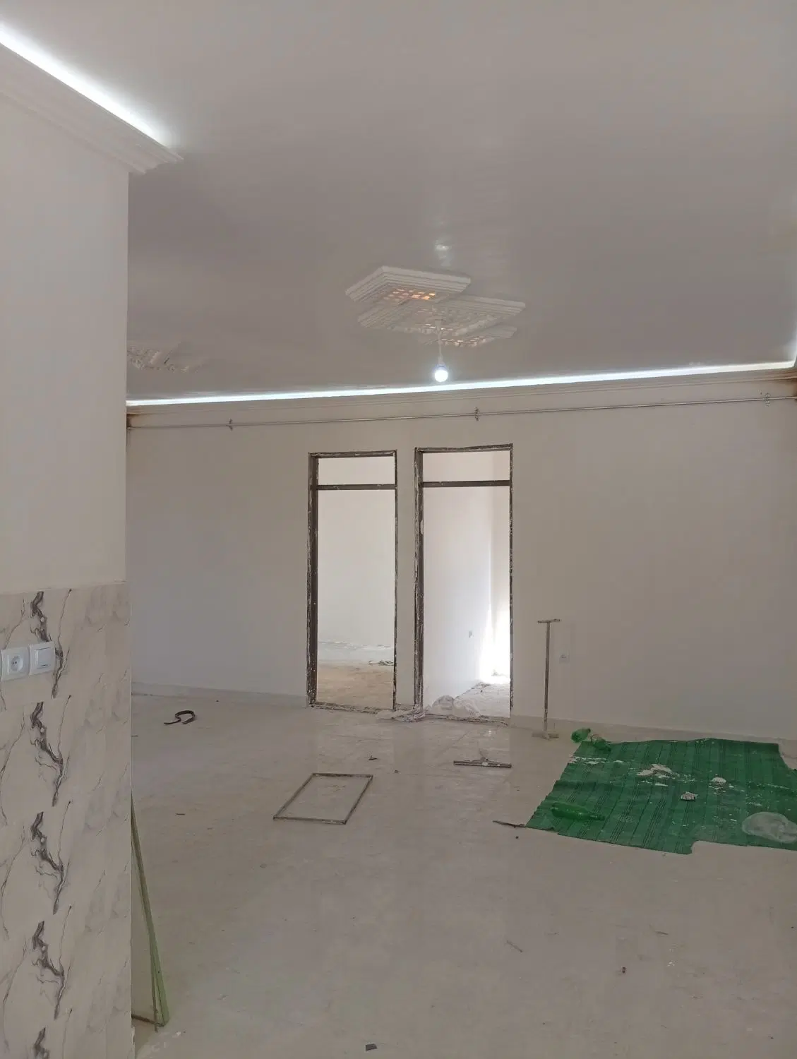 خانه حیاط تازه ساخت در اسلام اباد کوهنورد بادکی