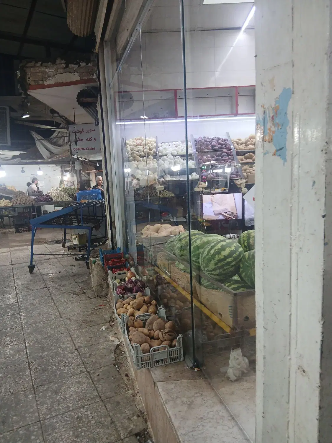 فروش ملک تجاری واقع در نمره یک بازار تره بار