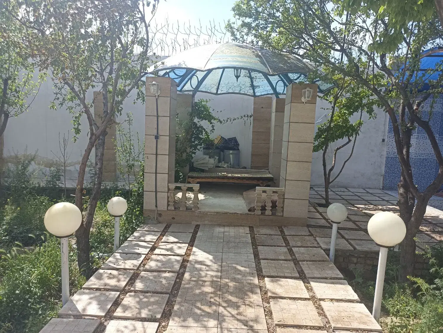 ۴۸۰ متر باغ  داخل شهر میدان فهمیده  معاوضه