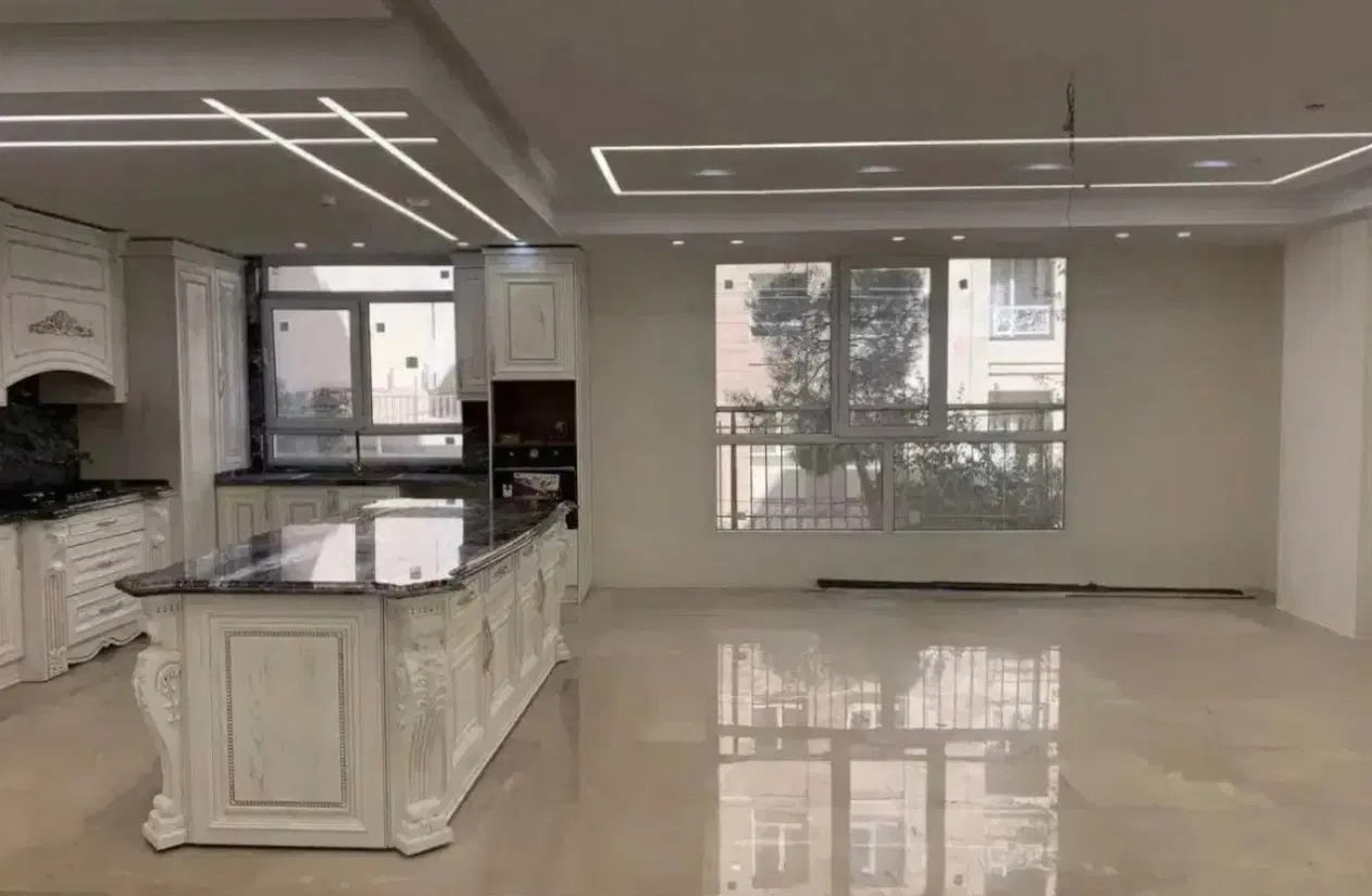 تهرانسر ۱۰۰متر_ سرتاسر پرده خور_ نوساز ۲واحدی ۲کله