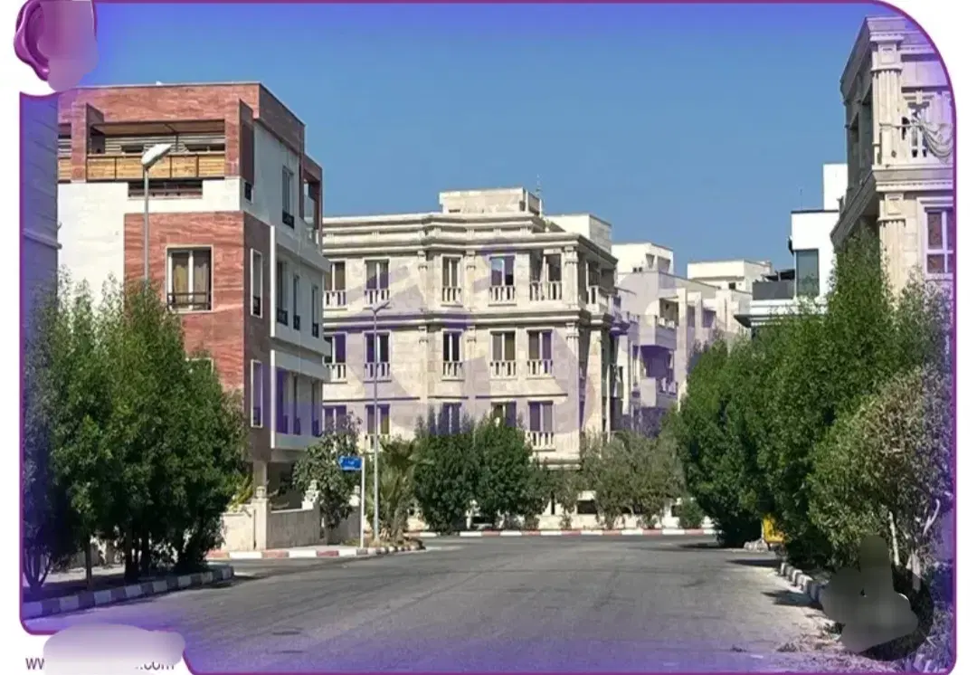 فروش واحد دو خواب شهرک صدف روبنما دو نبش نما سنگ