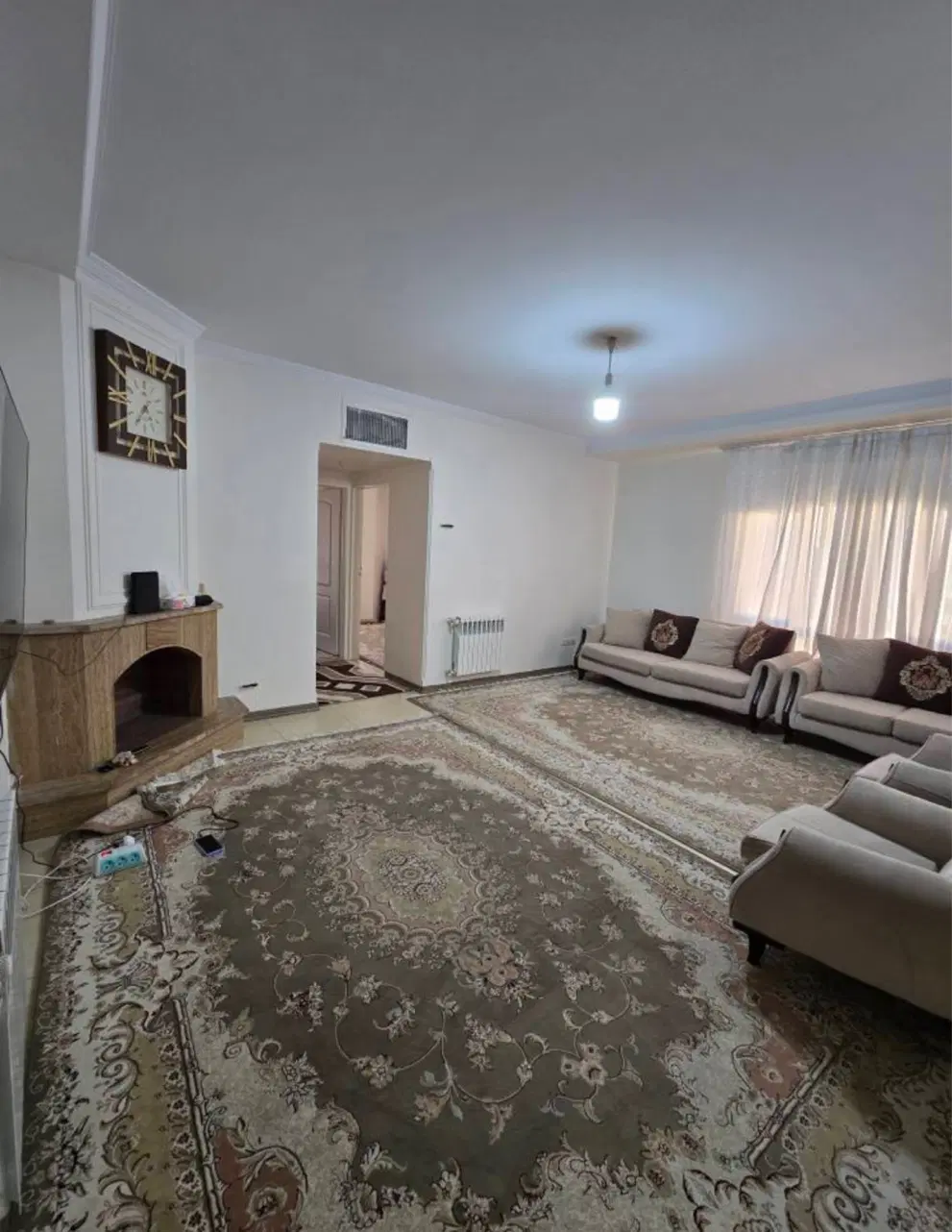 ۸۰ متر ۲ خواب روبه نما پنجره قدی