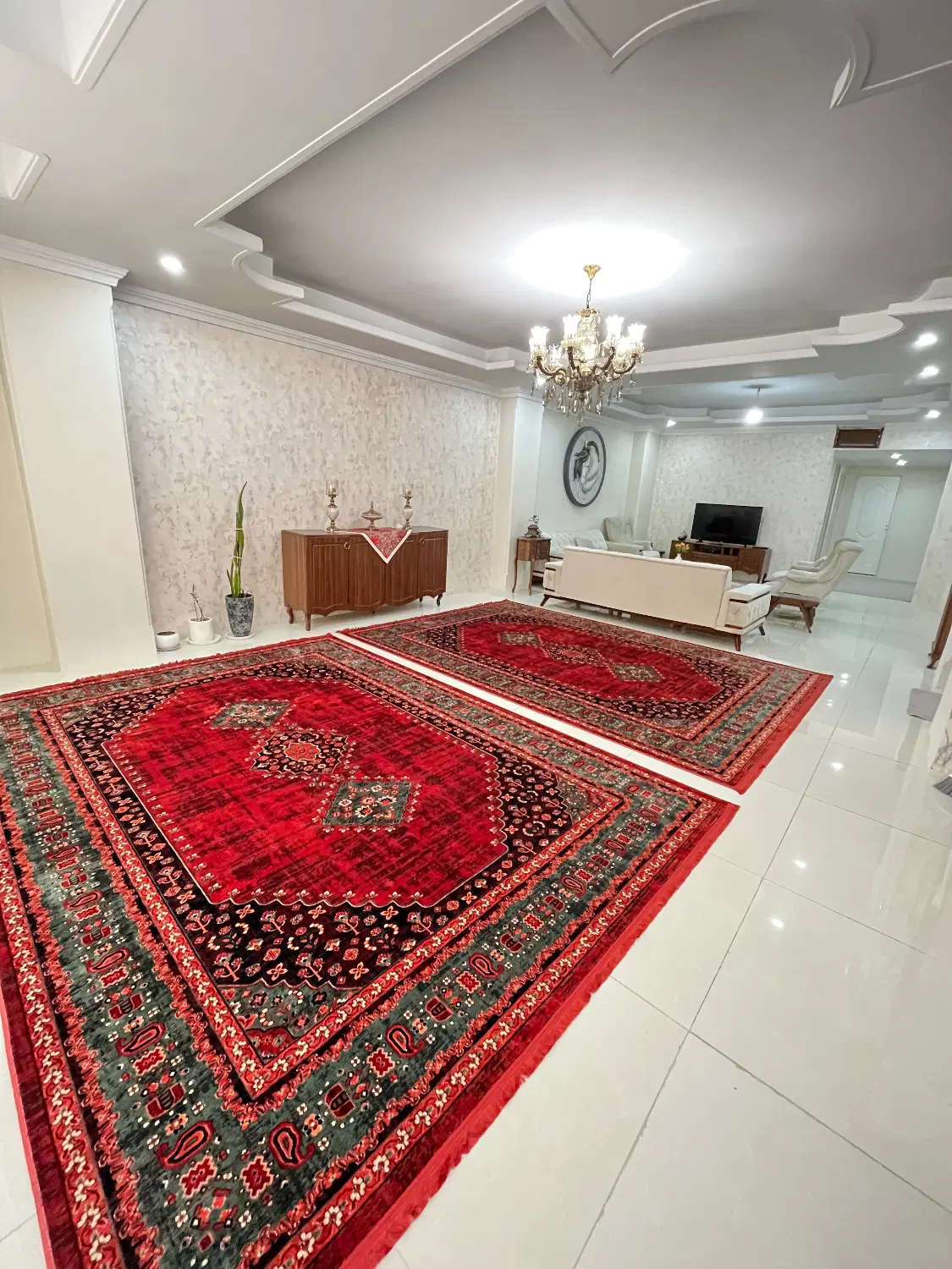 خونه۱۲۸ متری سه خواب غرق نور شهرک صدف