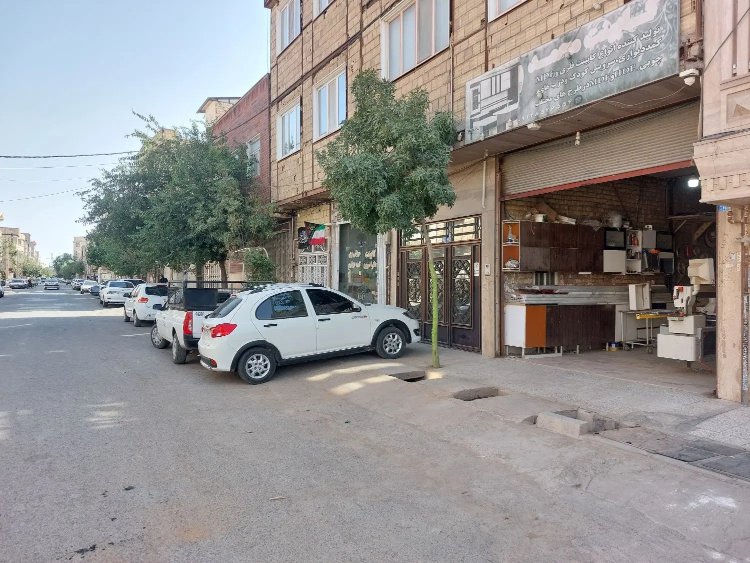 کارگاه و انبار  با برق ۳ فاز