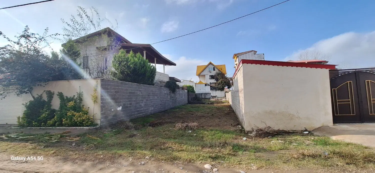 زمین ۲۱۲ متری ساحل زیباکنار