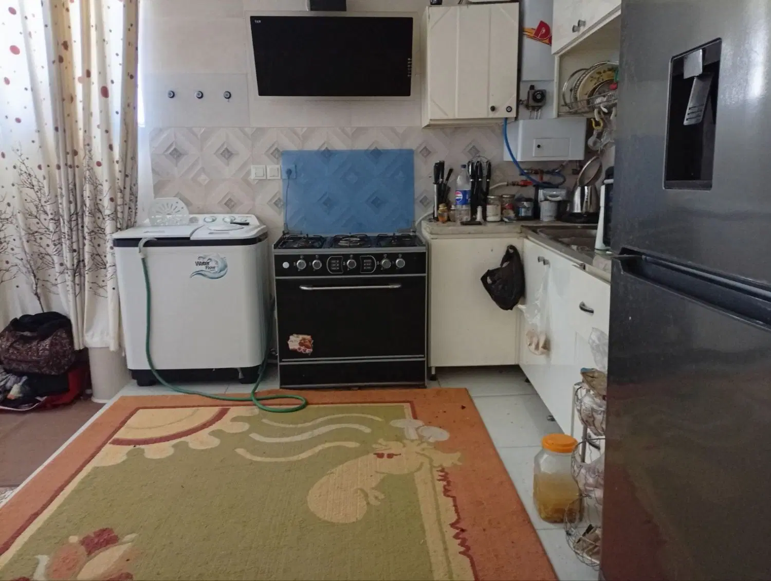 خانه نوساز دو واحدی واحد اول  یک خواب