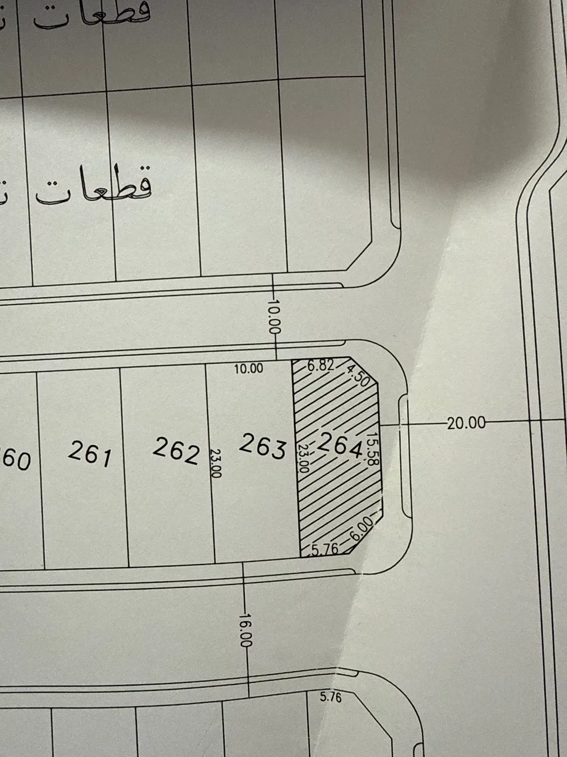 215 متر زمین تجاری مسکونی با پروانه ساخت المهدی