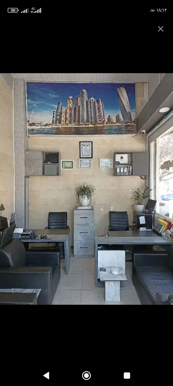 تکواحدی 65 متر 2 خواب پارکینگ پشت اسانسور