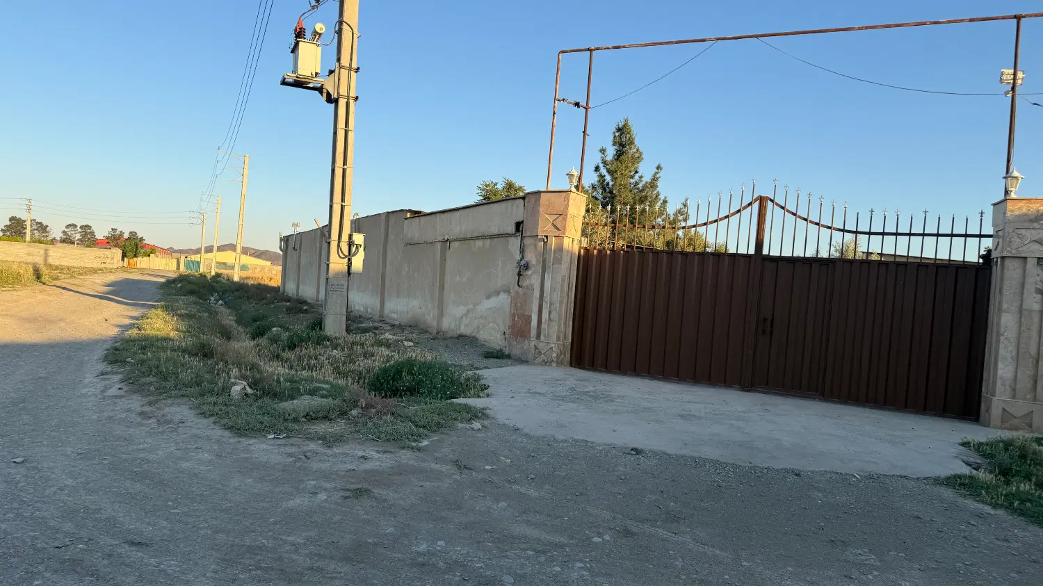 زمین باغ سوله