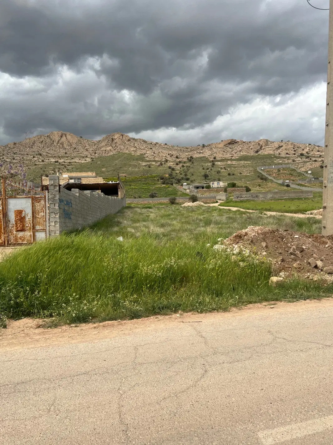 ۱۴۵۰متر باغ روستای بردج