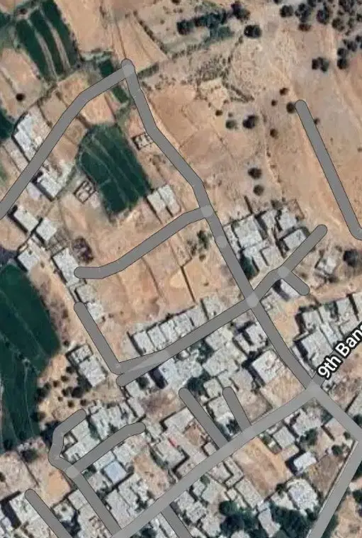 200متر زمین بنسنجان