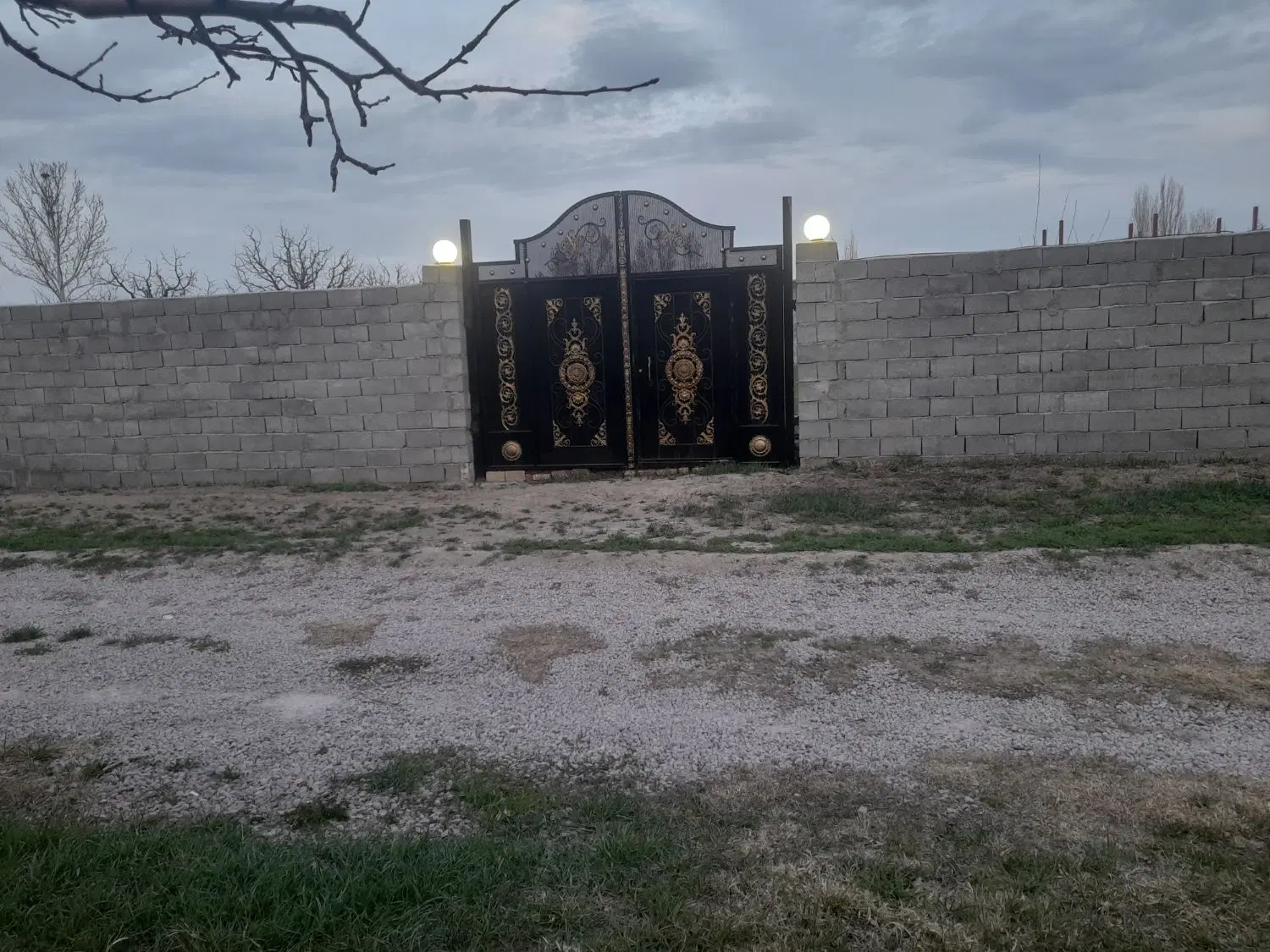 یک قطعه باغچه ترکمان