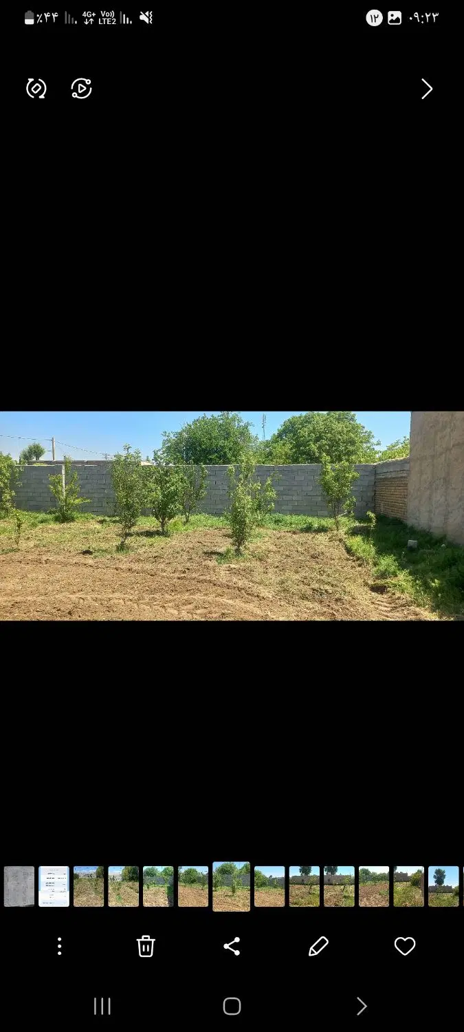 زمین مسکونی ۶۰۰ متر روستای زاغه