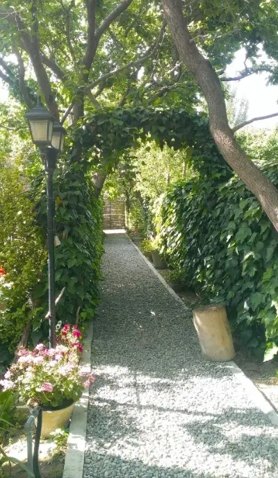 باغ با چاه شخصی