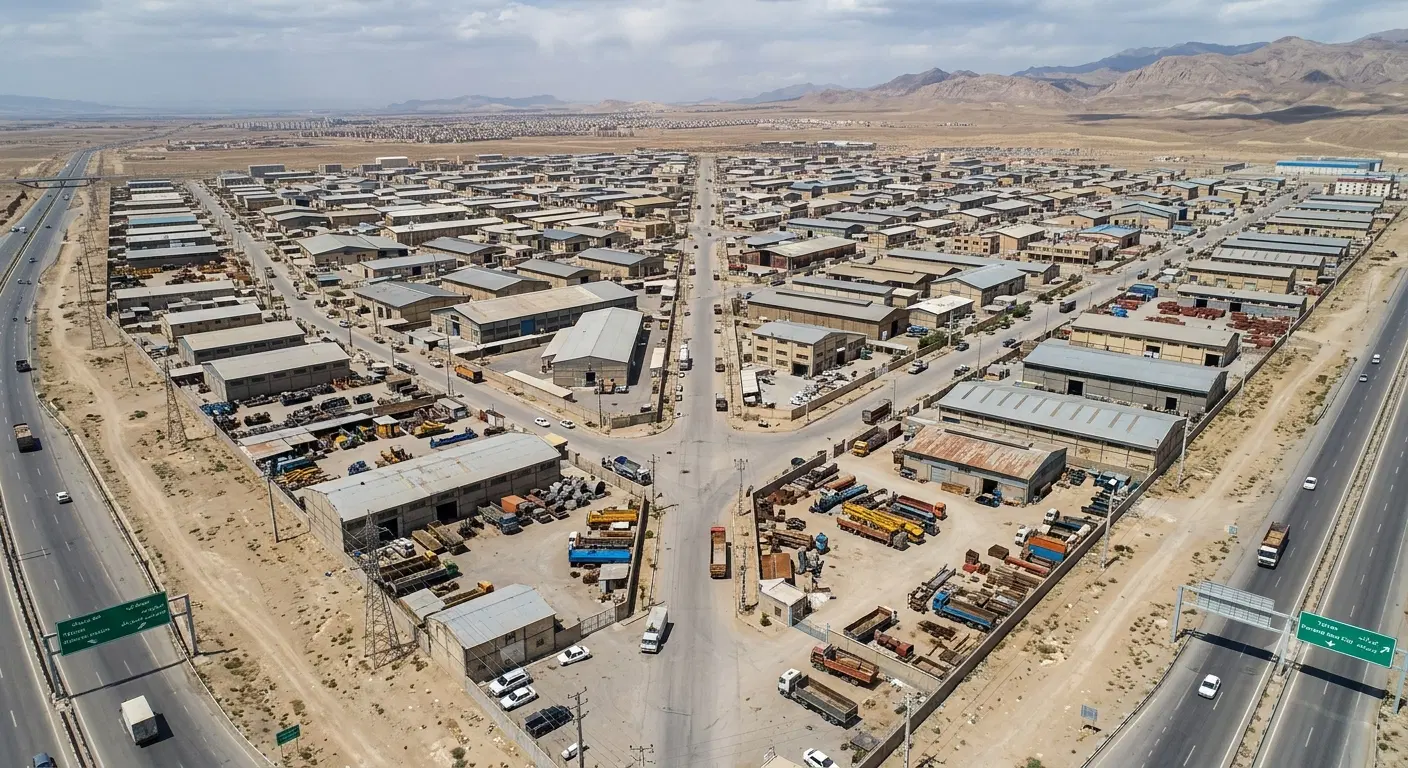 فروش زمین صنعتی ۴۱۲۷ متری با فنداسیون