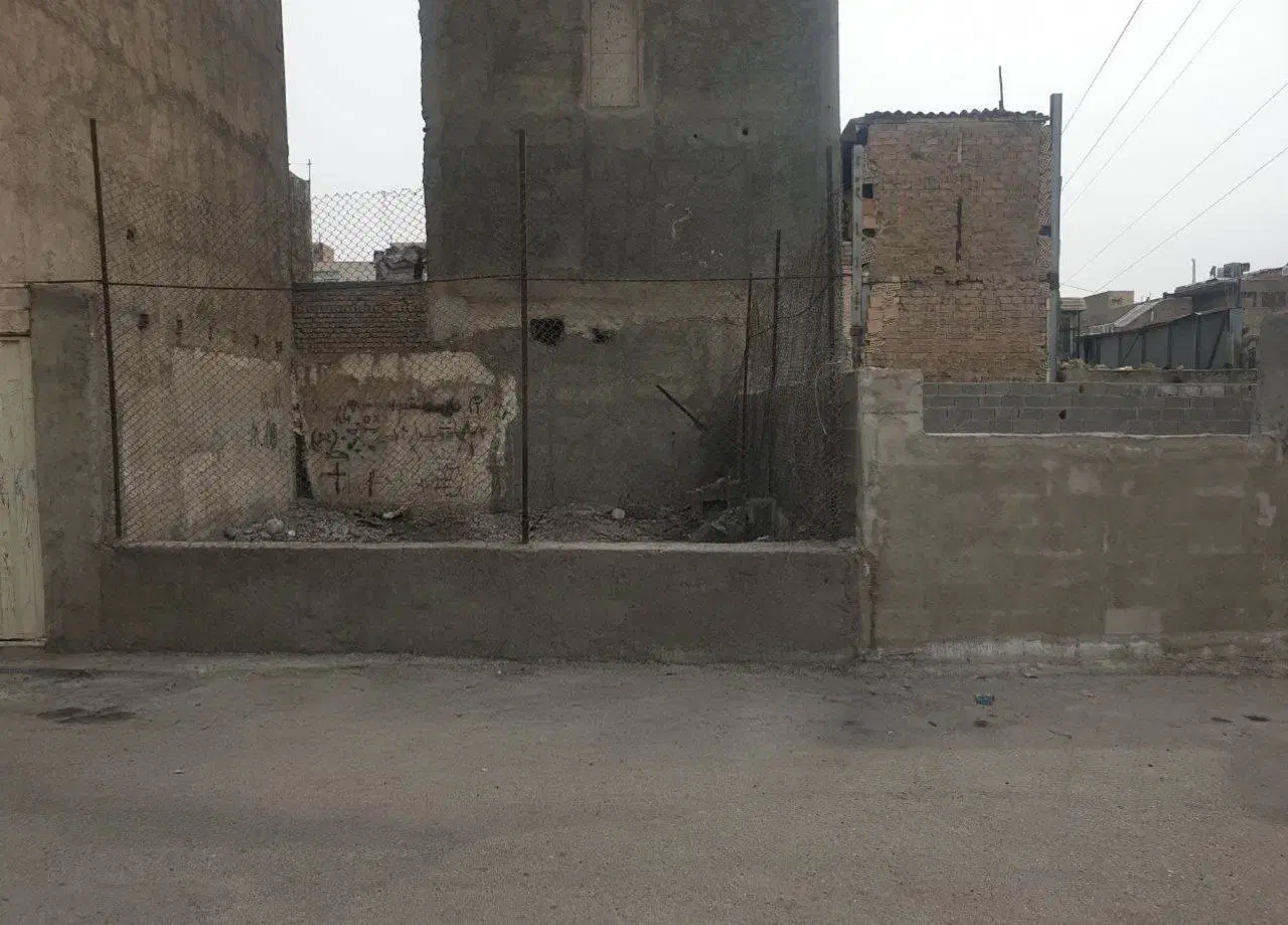 زمین ۷۲ متری خاک سفید قابل ساخت