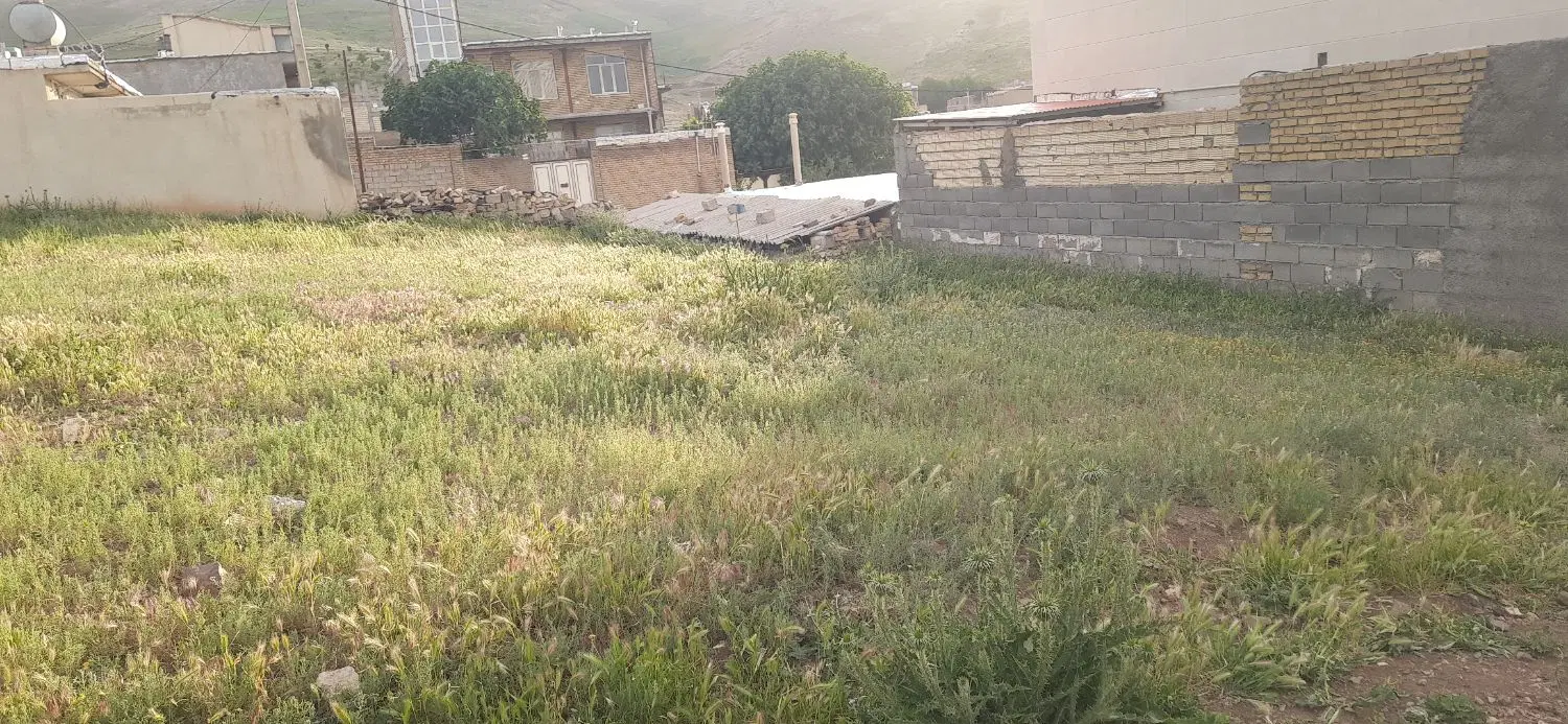 یک قطعه زمین مسکونی به متراژ ۲۵۶متر مربع