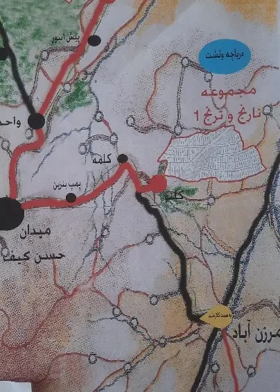 زمین ۱۴۳۸ متر فروش یکجا