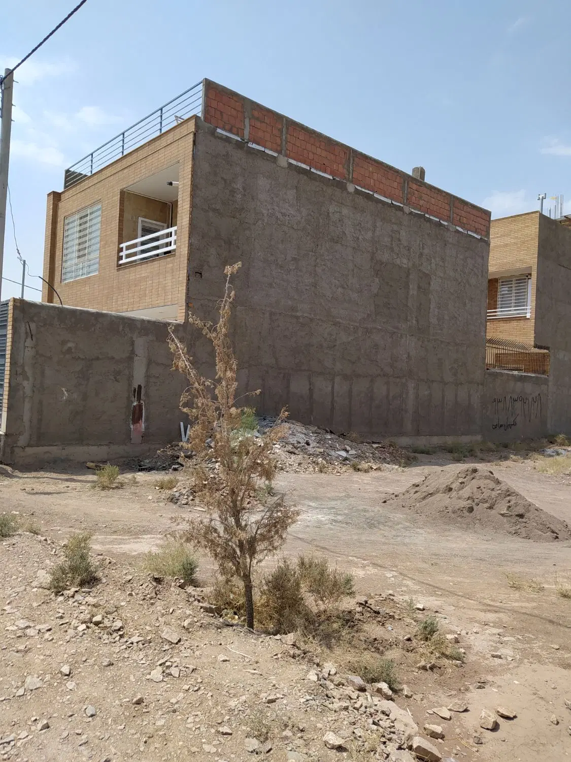 فروش زمین شمالی در شهرک سروستان بلدالامین