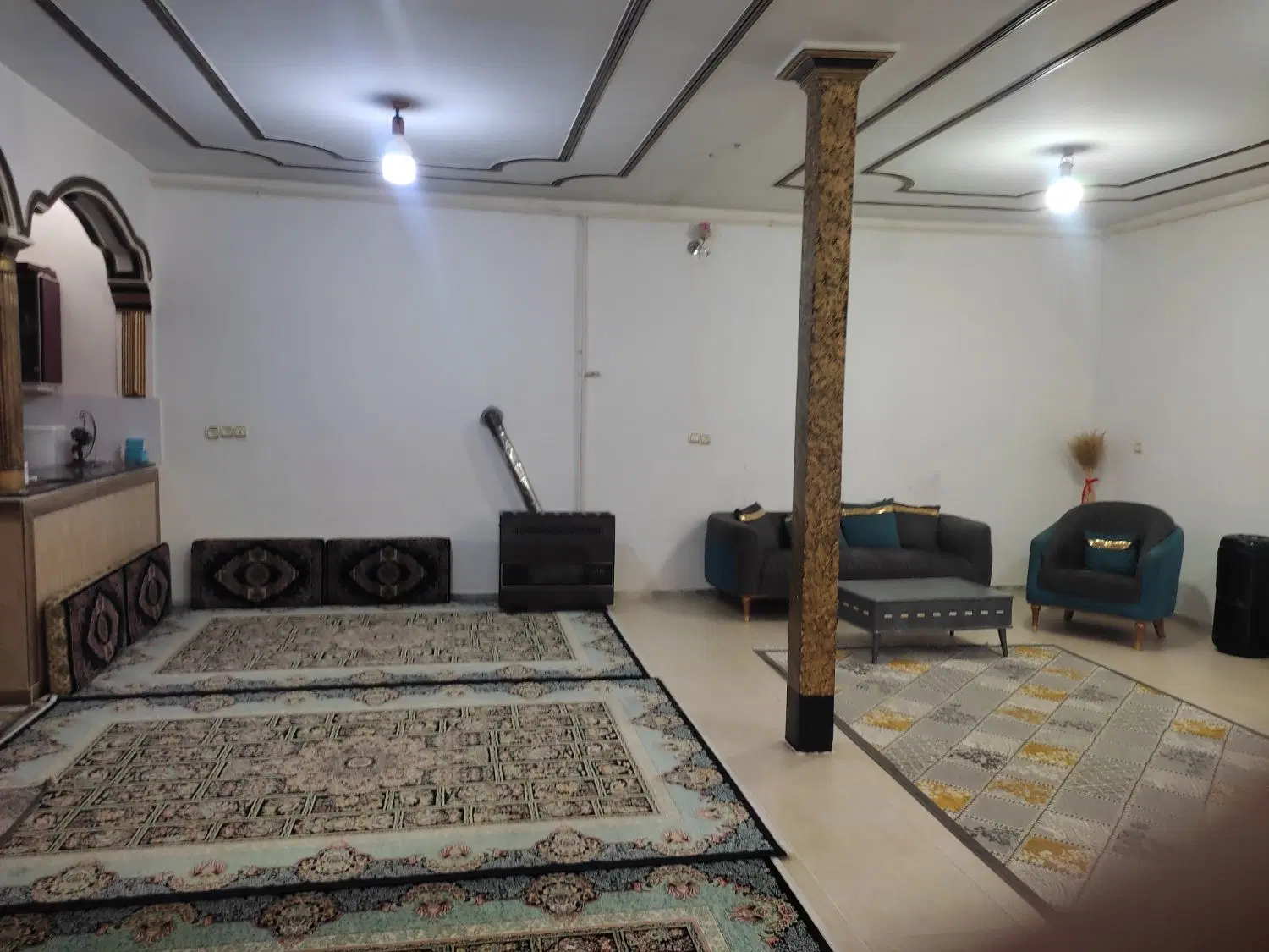اجاره خانه ویلایی بزرگ یک خوابه دربست