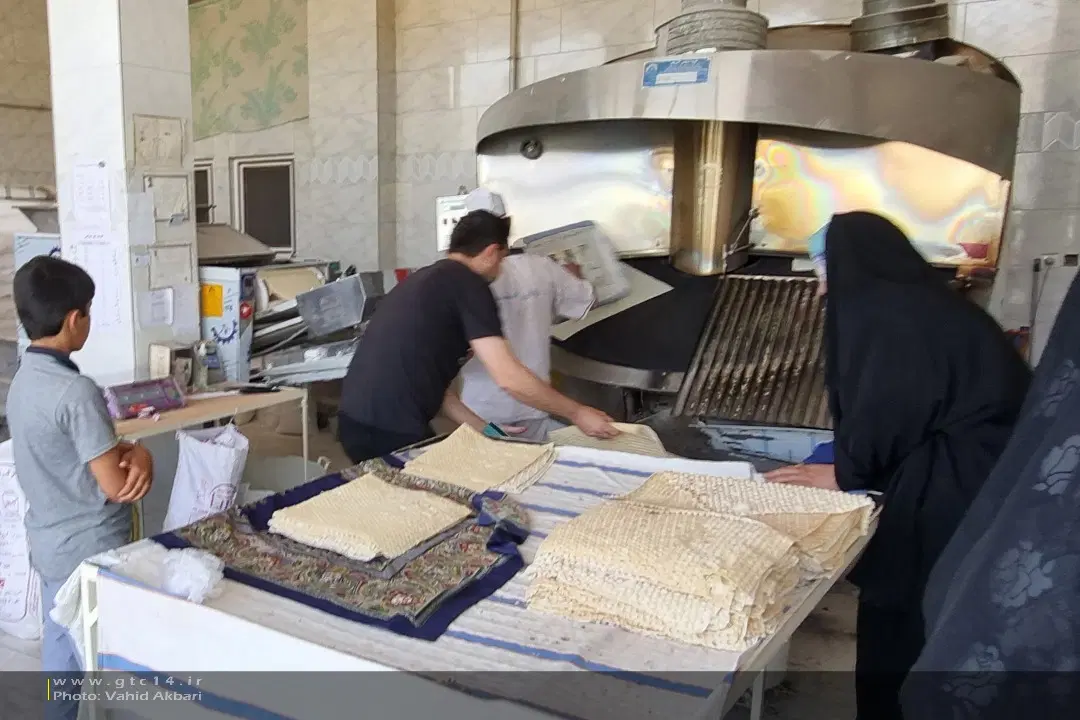جواز نانوایی در کبوترآهنگ