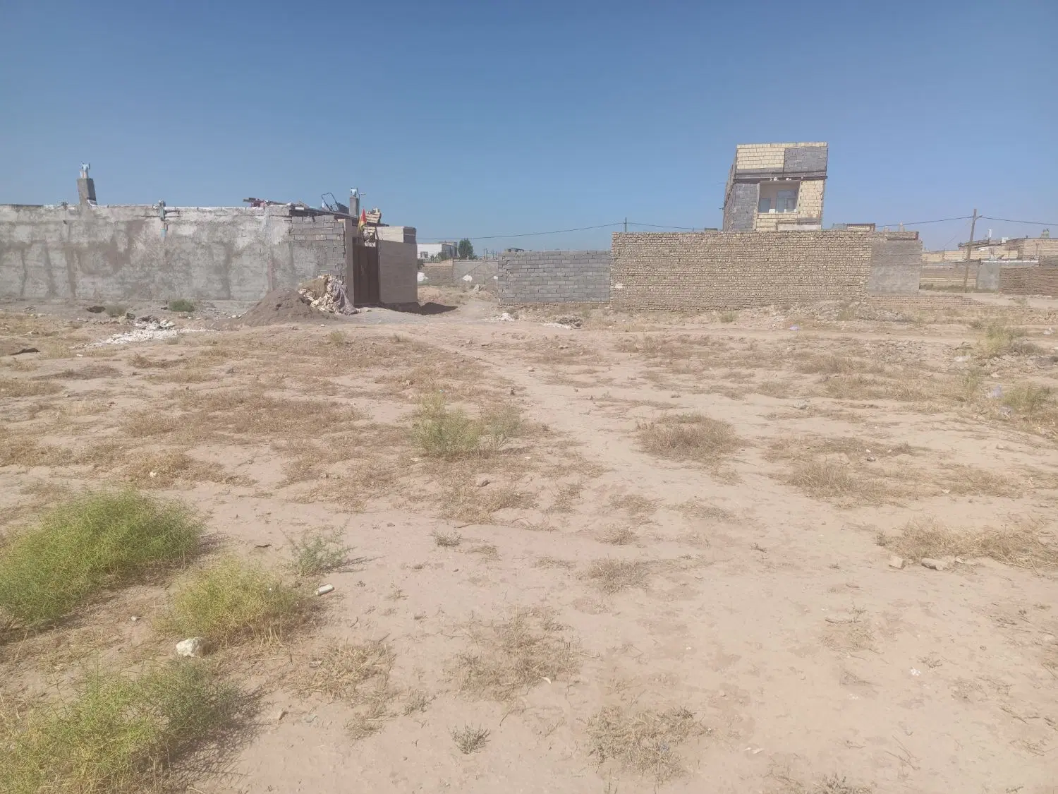 زمین ۵۵متری اقساط با چک