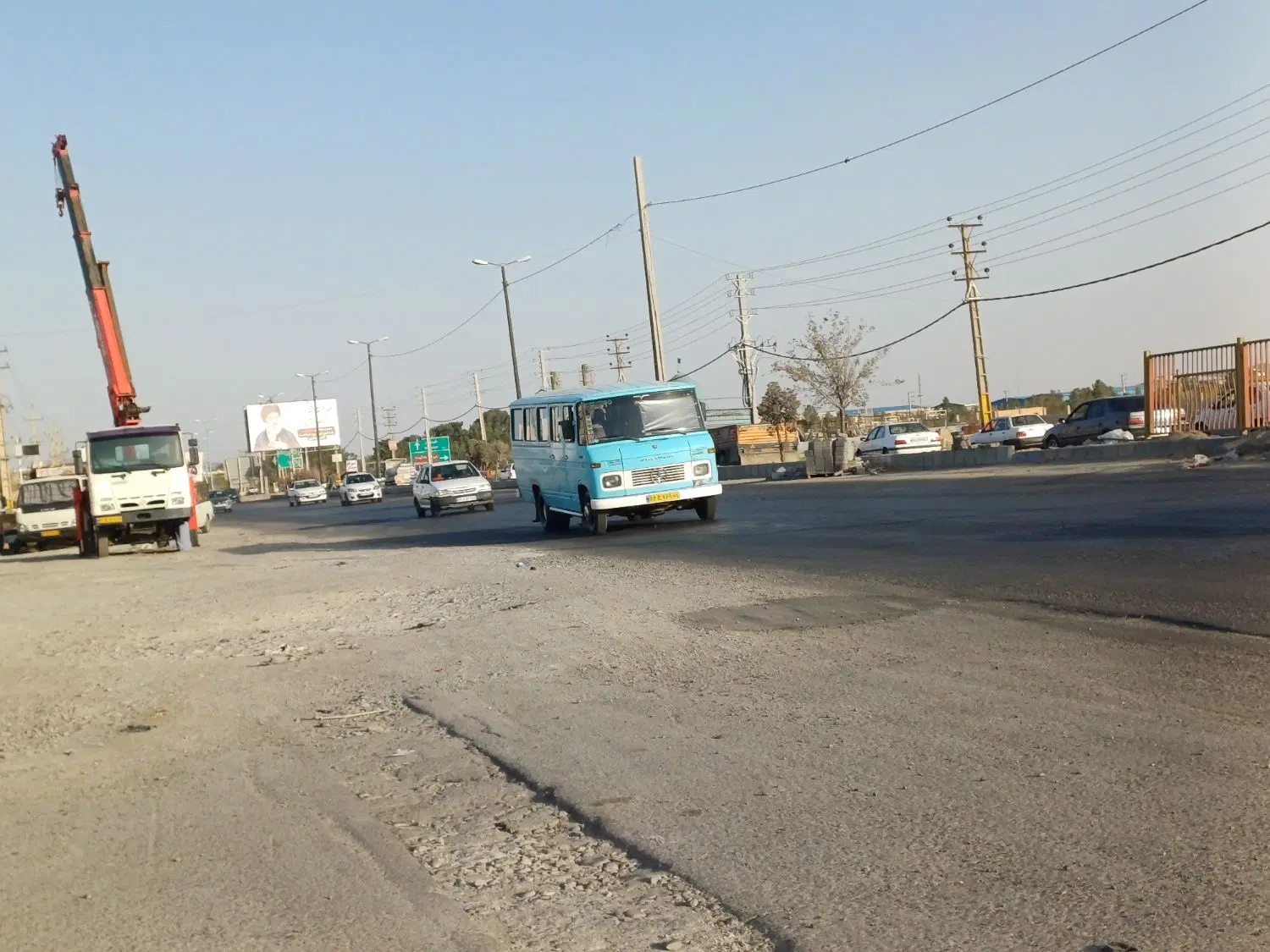 ۸۰۰ متر بر اصلی چهار راه بی‌بی سکینه صفادشت ماهدشت