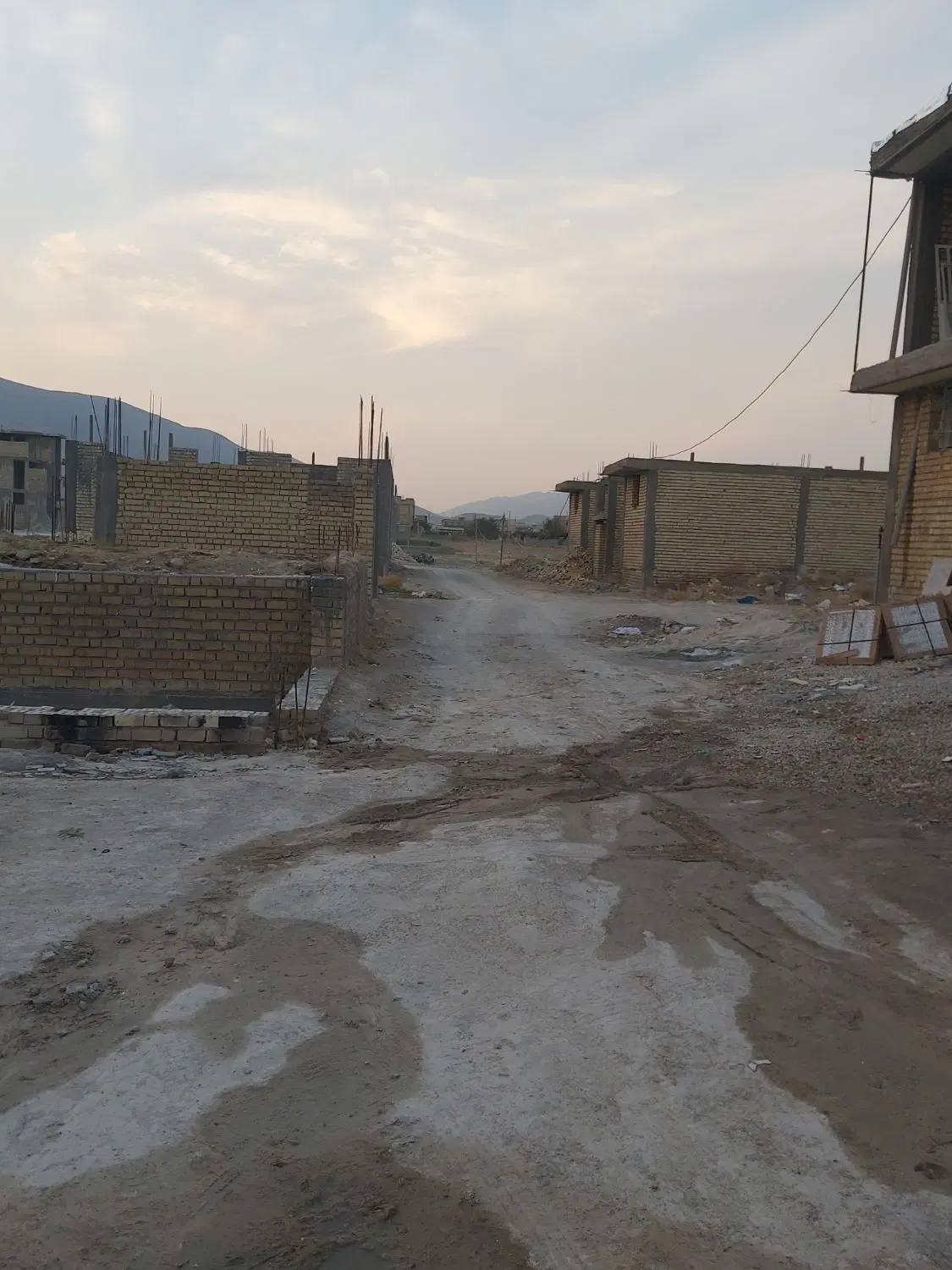اسکلت به شرط تمام کار
