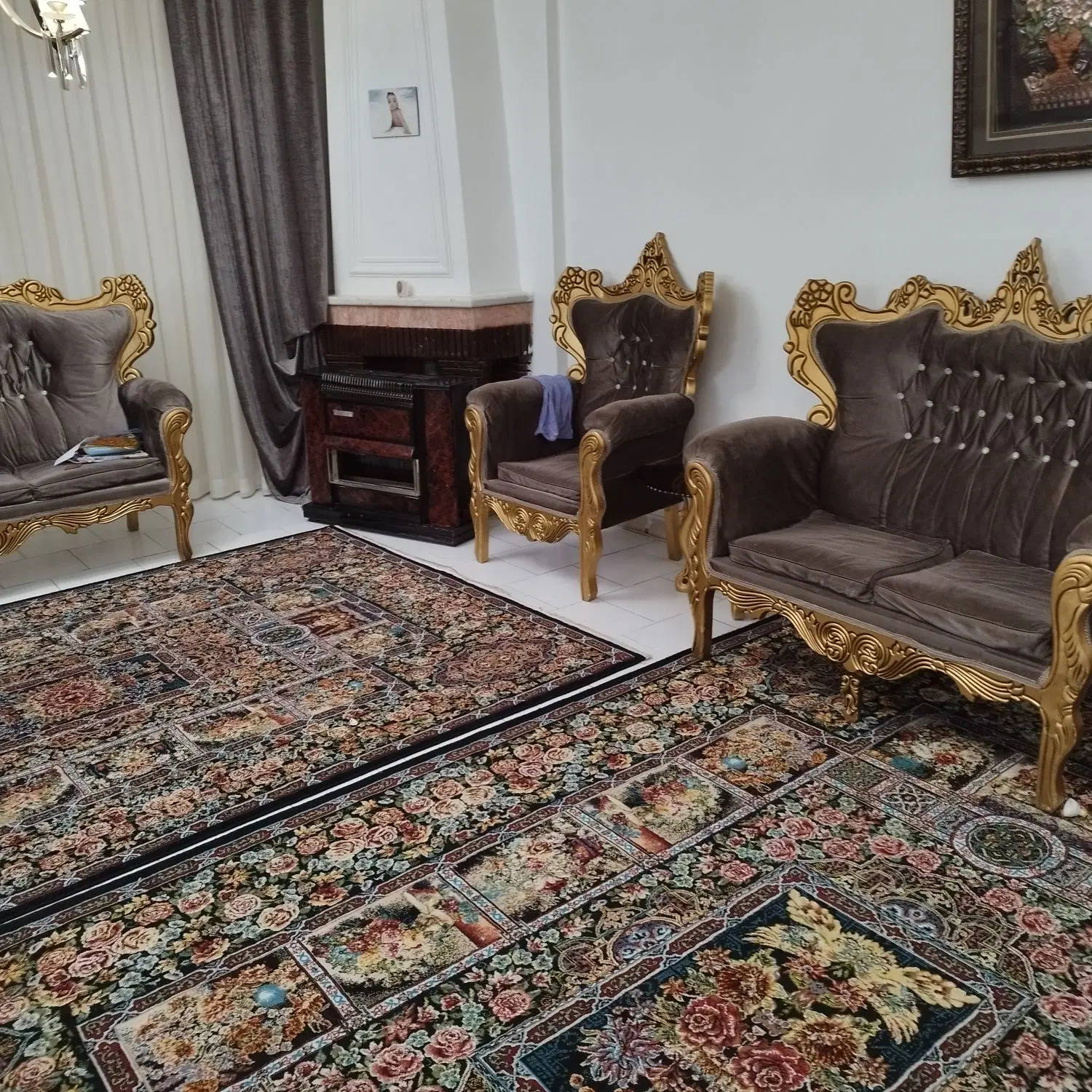 اجاره آپارتمان 110متری دو خوابه غربی قلم