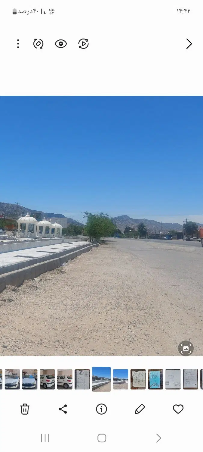 زمین مسکونی خوش قواره چهار دیواری سند تک برگ