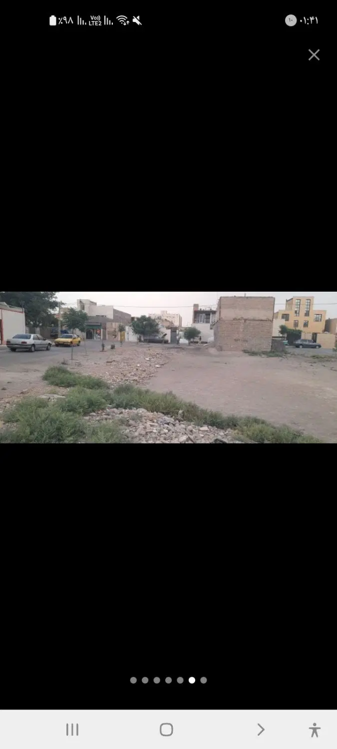 زمین 105متری باسندتک برگ