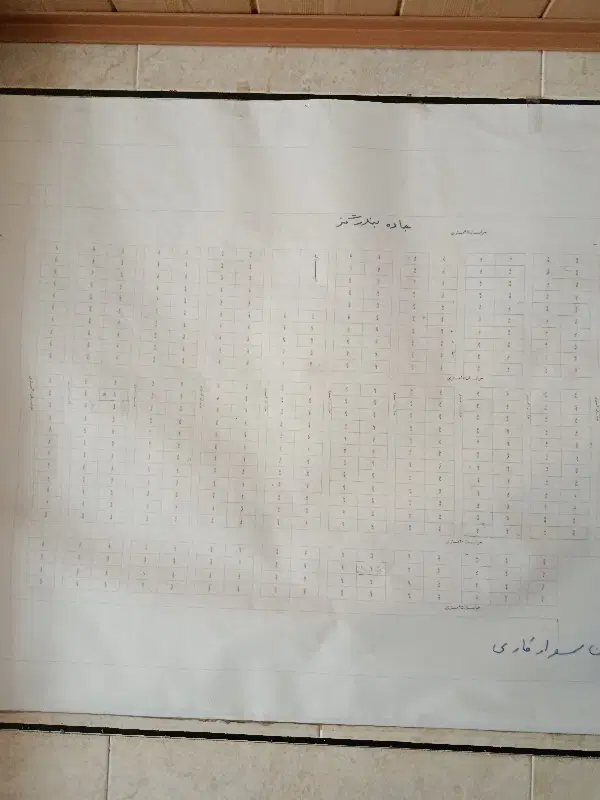 فروش زمین در نقشه ۱۲ پشت اسبدوانی