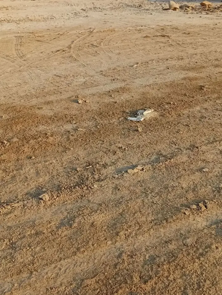 زمین ۴۰۰ متر چومه جاده ربیحات