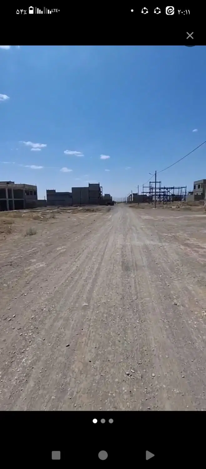 زمین‌مسکن‌ملی‌دونبش‌کوچه‌اول‌فنداسیون‌شده