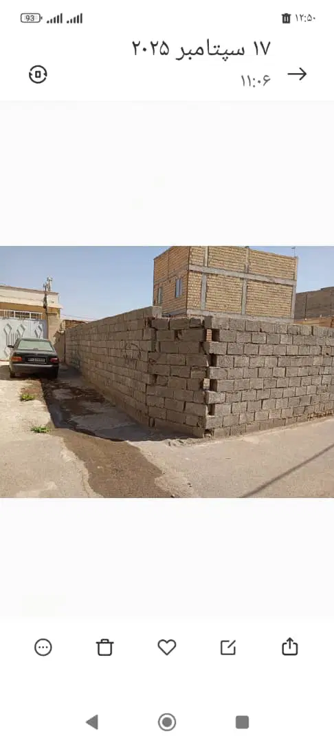 زمین مسکونی آماده به ساخت ۲۶۱ متر باورس (زیبا شهر)